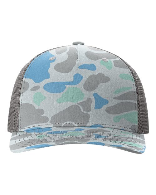 Richardson - Five-Panel Printed Trucker Cap - 112PFP (Embroidery)