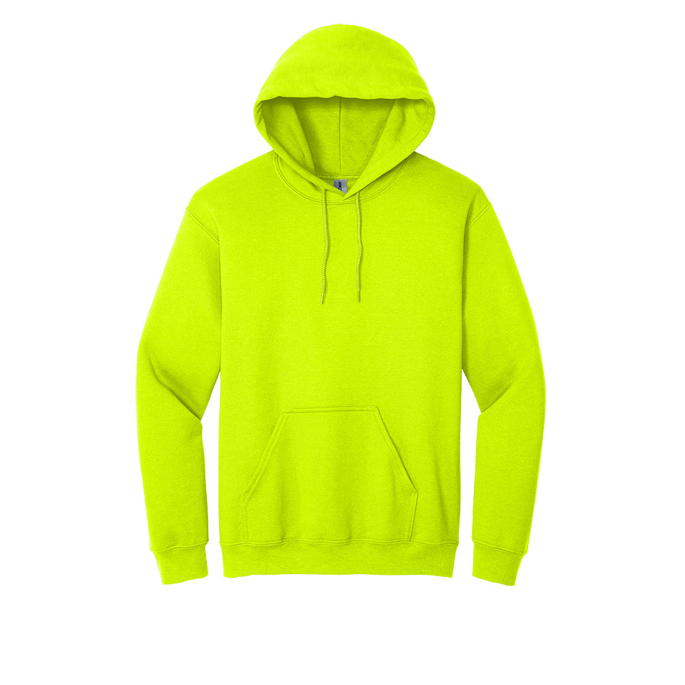 Gildan® - Heavy Blend™ Hooded Sweatshirt (Color: Green, Yellow, Orange, Purple) 18500 (Ink)