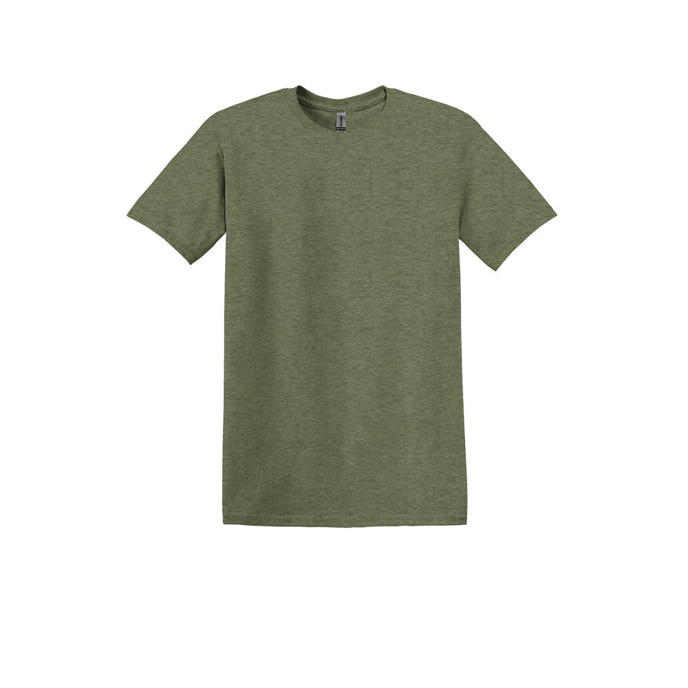 Gildan Softstyle T-Shirt. (Color: Orange, Green) 64000