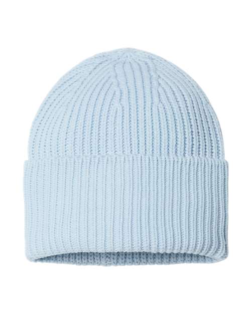 Sustainable Chunky Rib Cuffed Beanie