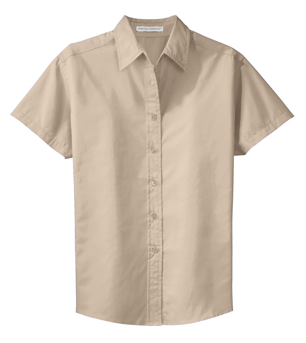 Port Authority® Ladies Short Sleeve Easy Care Shirt (Medium Colors) L508