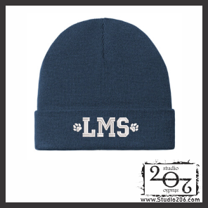 Knit Cuff Beanie - LMS (Embroidered) C939