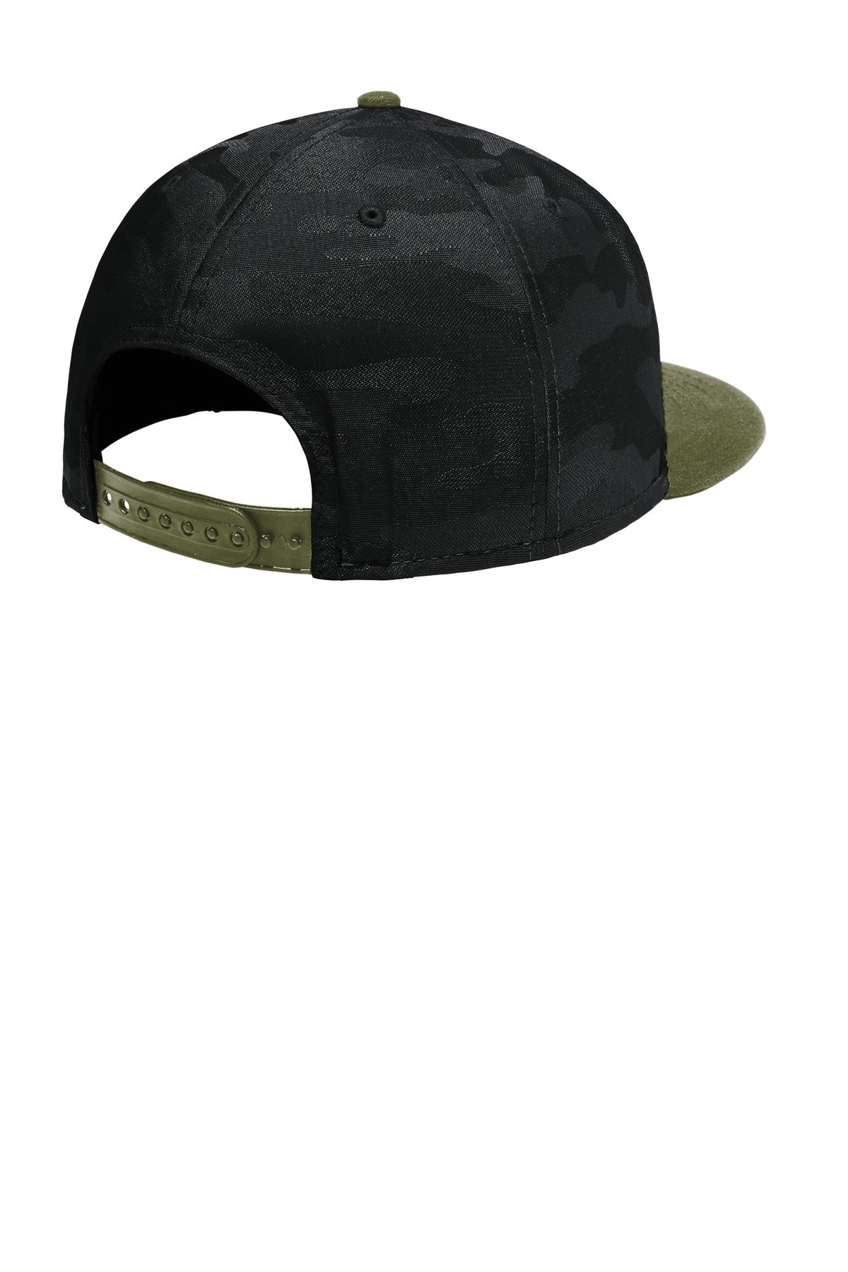 NMCB Beep Logo - New Era Camo Flat Bill Snapback Cap NE407