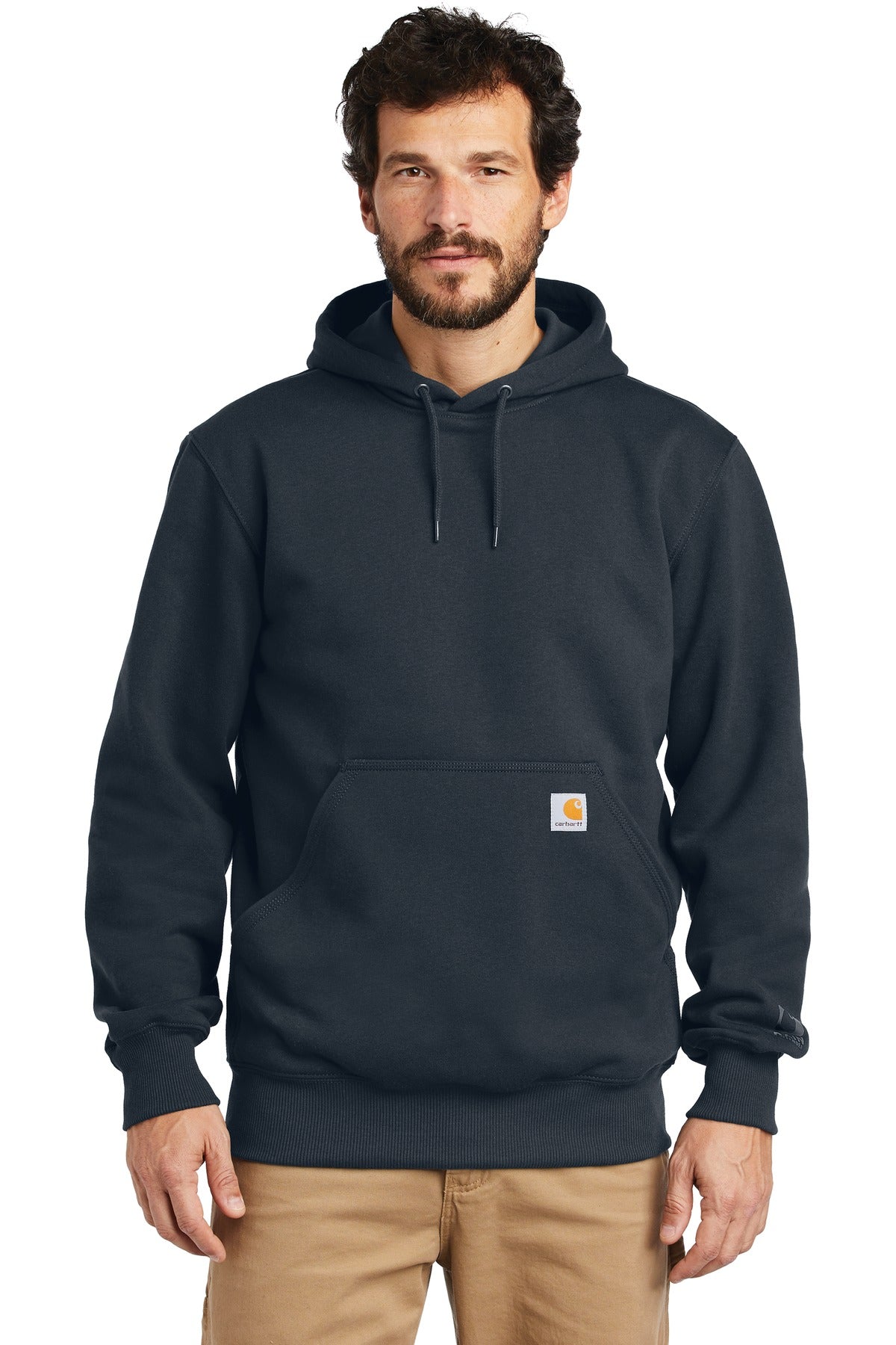 Carhartt Rain Defender Paxton Heavyweight Hooded Sweatshirt. CT100615 (Ink)