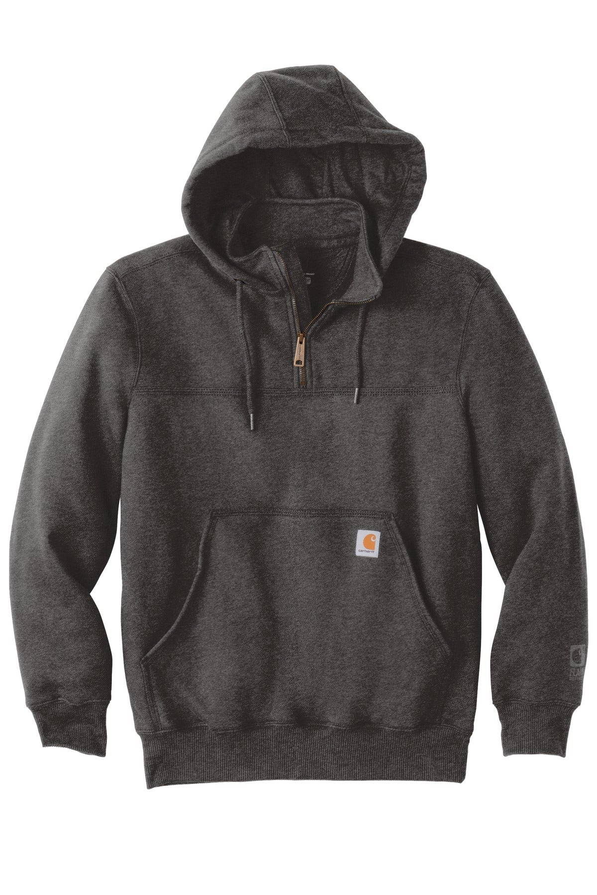 Carhartt Rain Defender Paxton Heavyweight Hooded Zip Mock Sweatshirt. CT100617 (Ink)