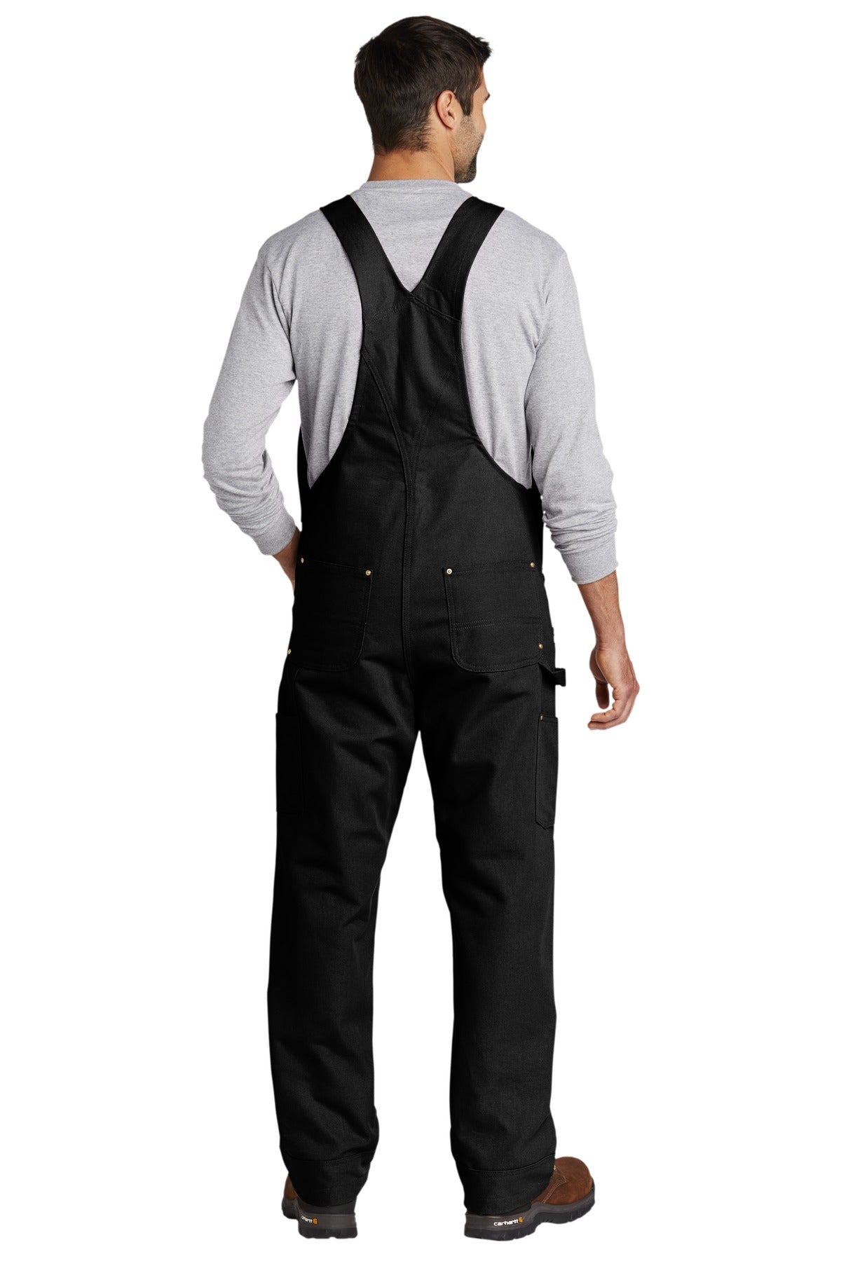Carhartt Duck Unlined Bib Overalls. CT102776 (Ink)