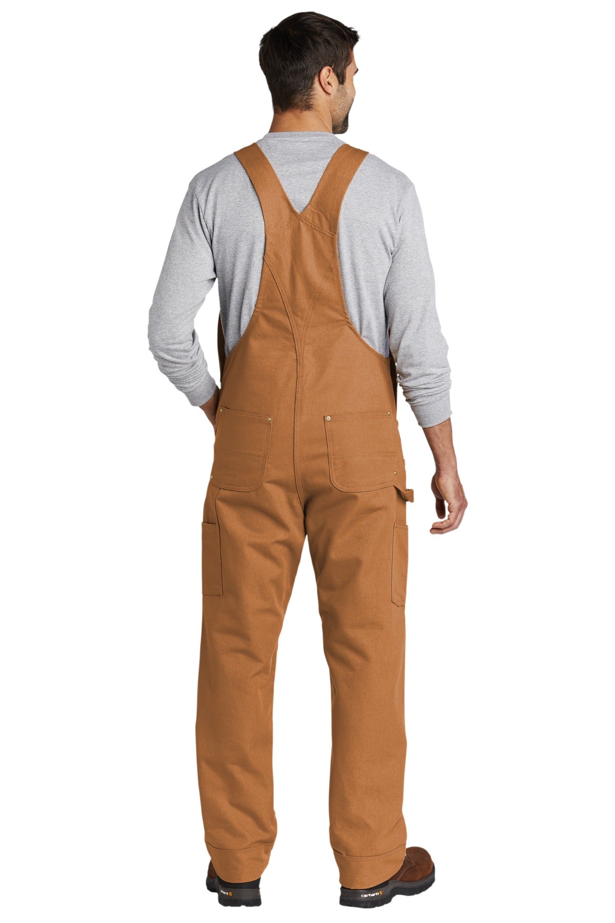 Carhartt Duck Unlined Bib Overalls. CT102776 (Ink)