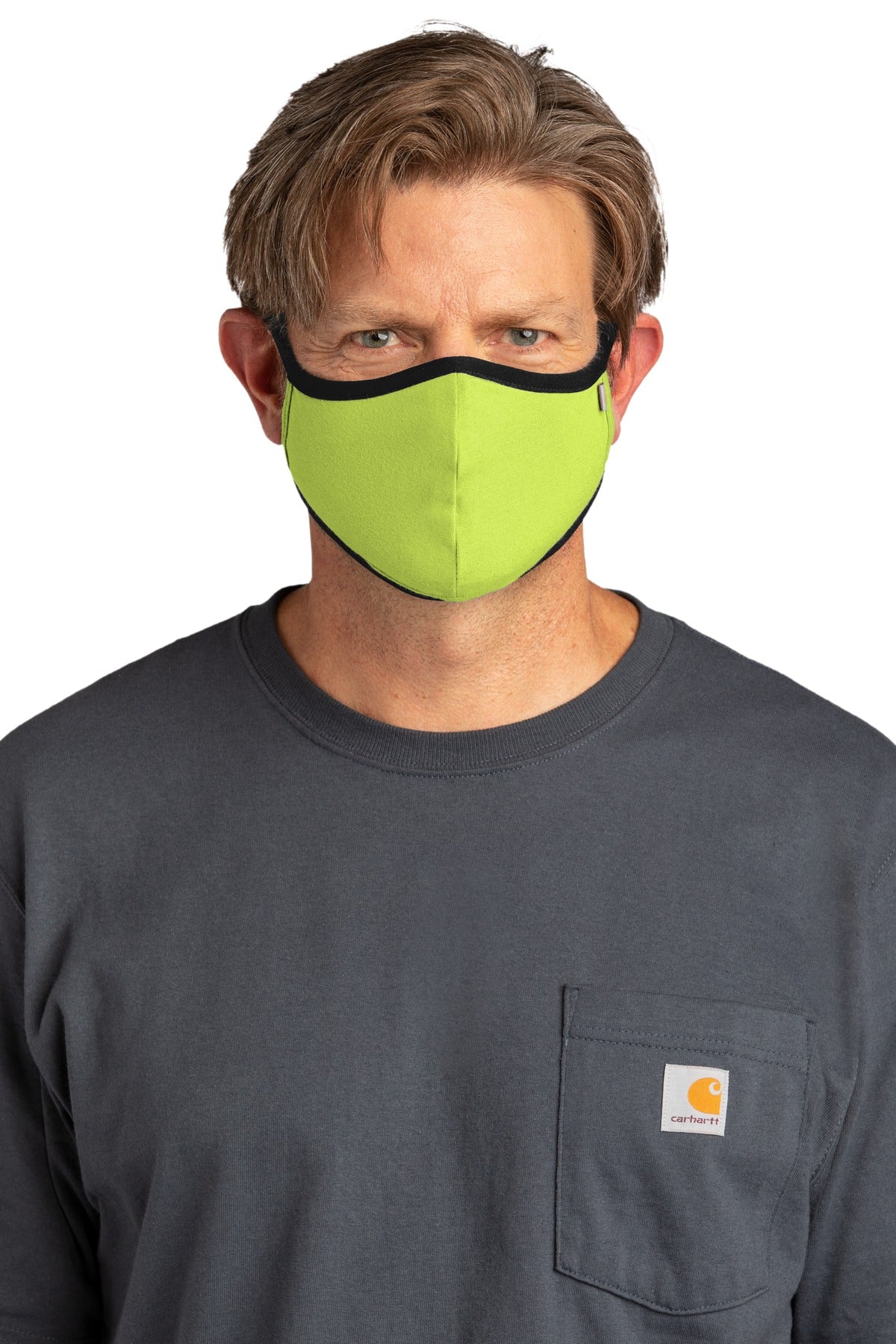 Carhartt Cotton Ear Loop Face Mask (3 pack) CT105160 (Ink)