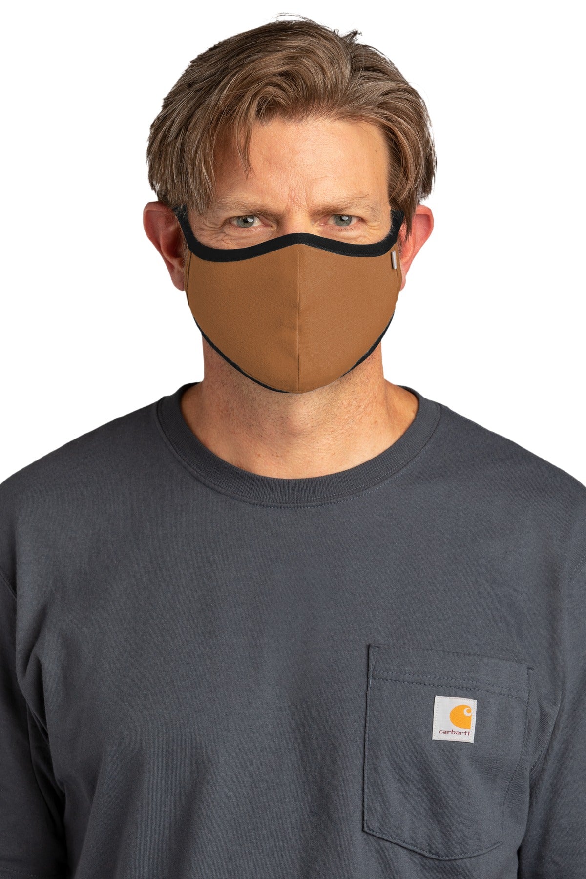 Carhartt Cotton Ear Loop Face Mask (3 pack) CT105160 (Ink)