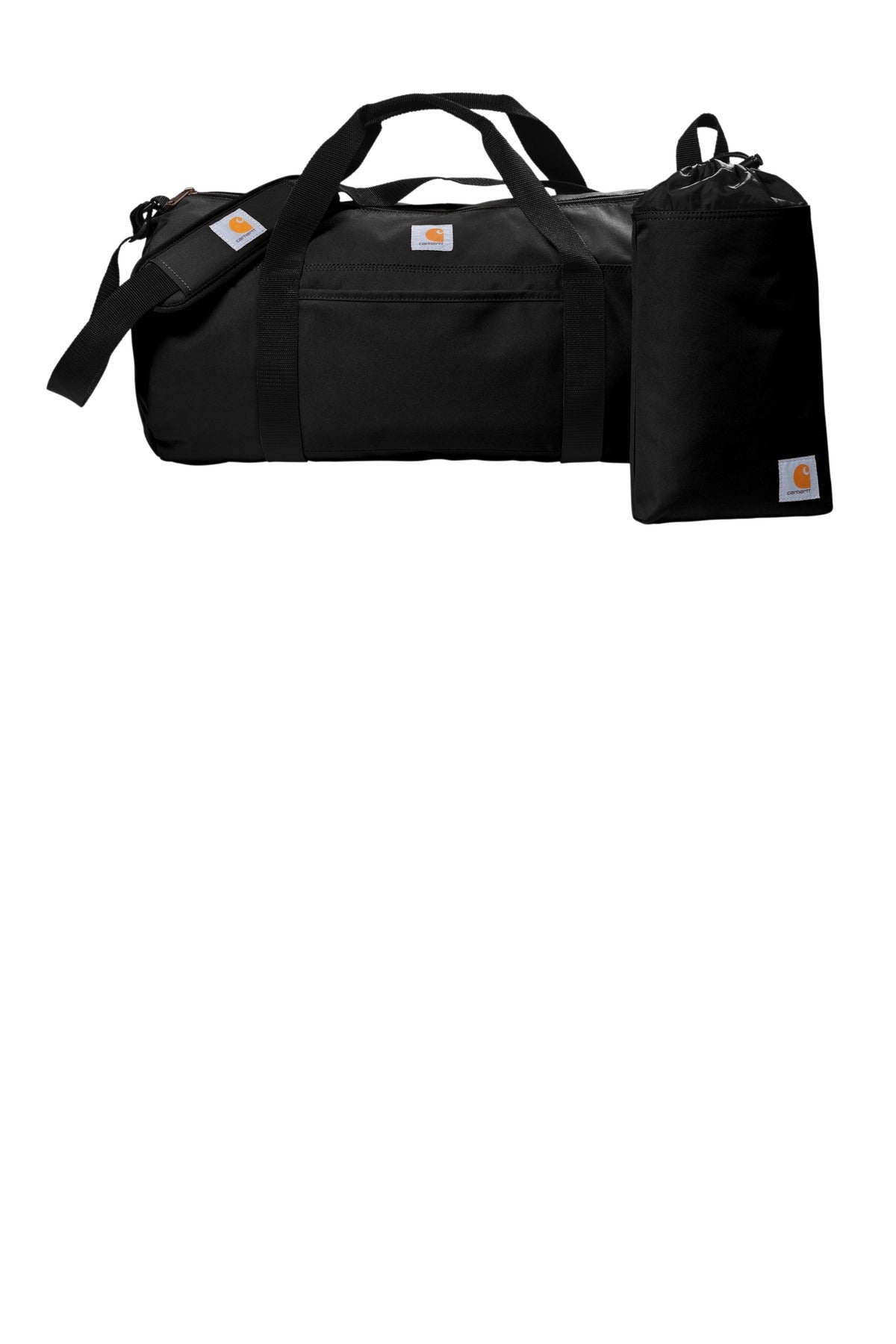 Carhartt Canvas Packable Duffel with Pouch. CT89105112 (Embroidery)