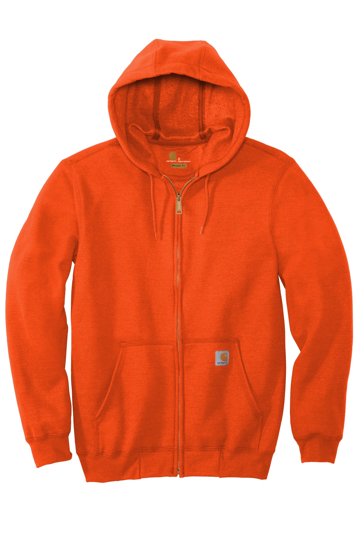 Carhartt Midweight Hooded Zip-Front Sweatshirt. CTK122 (Embroidery)