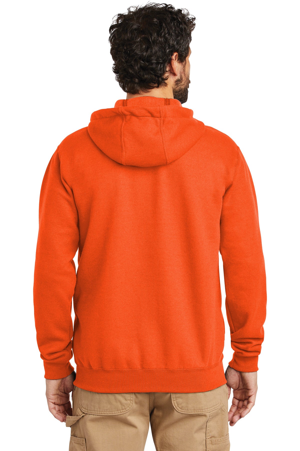 Carhartt Midweight Hooded Zip-Front Sweatshirt. CTK122 (Embroidery)