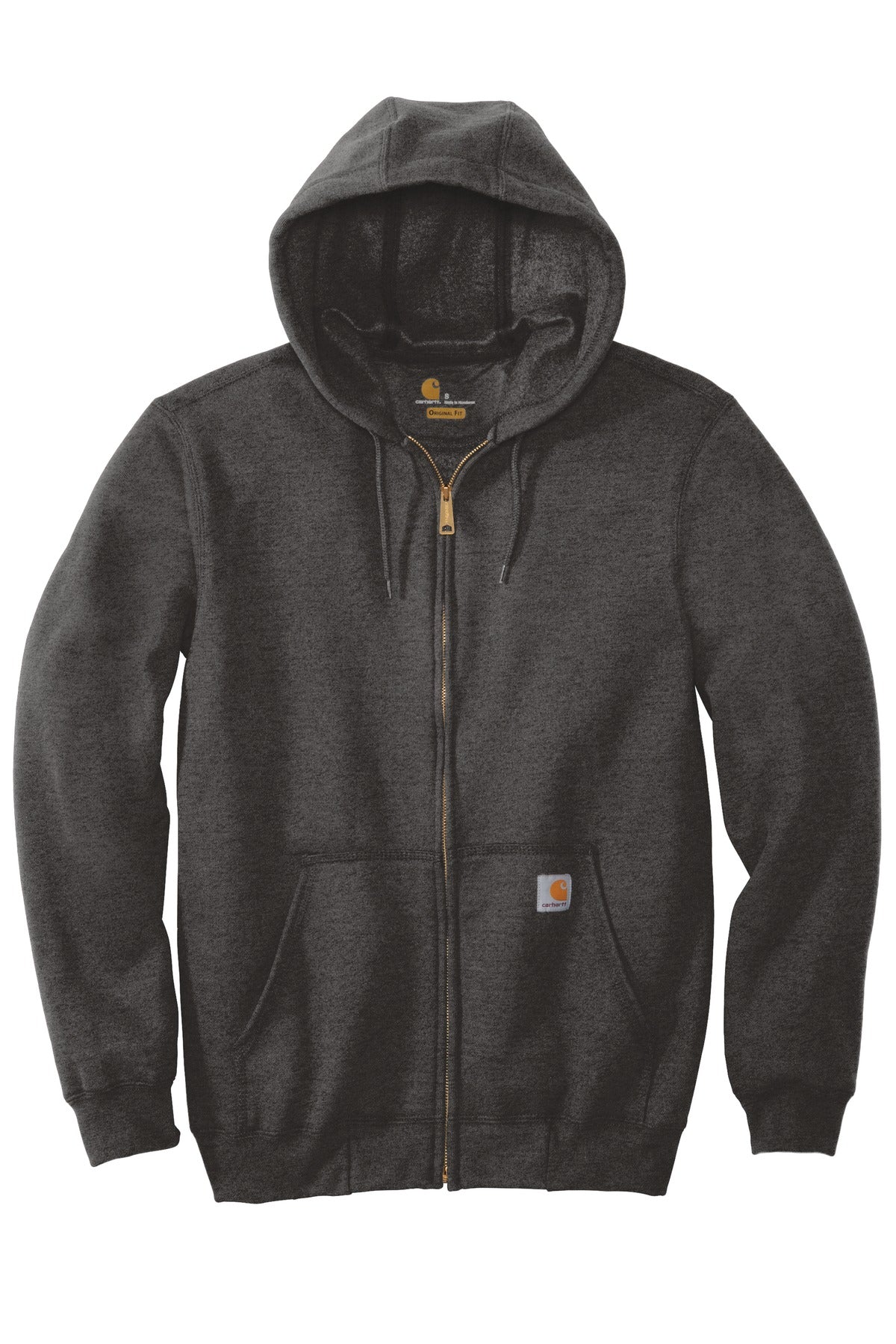 Carhartt Midweight Hooded Zip-Front Sweatshirt. CTK122 (Embroidery)