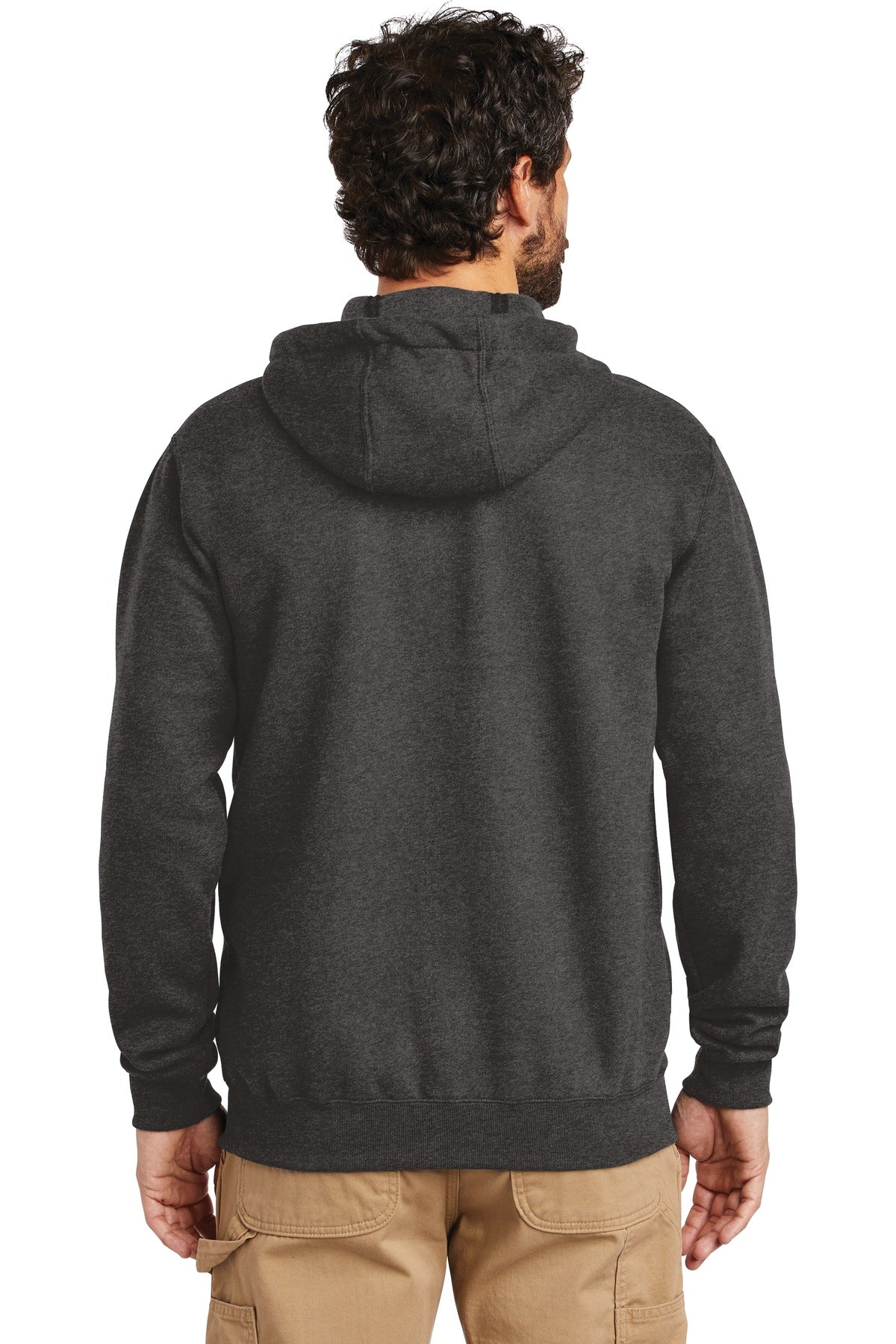 Carhartt Midweight Hooded Zip-Front Sweatshirt. CTK122 (Embroidery)