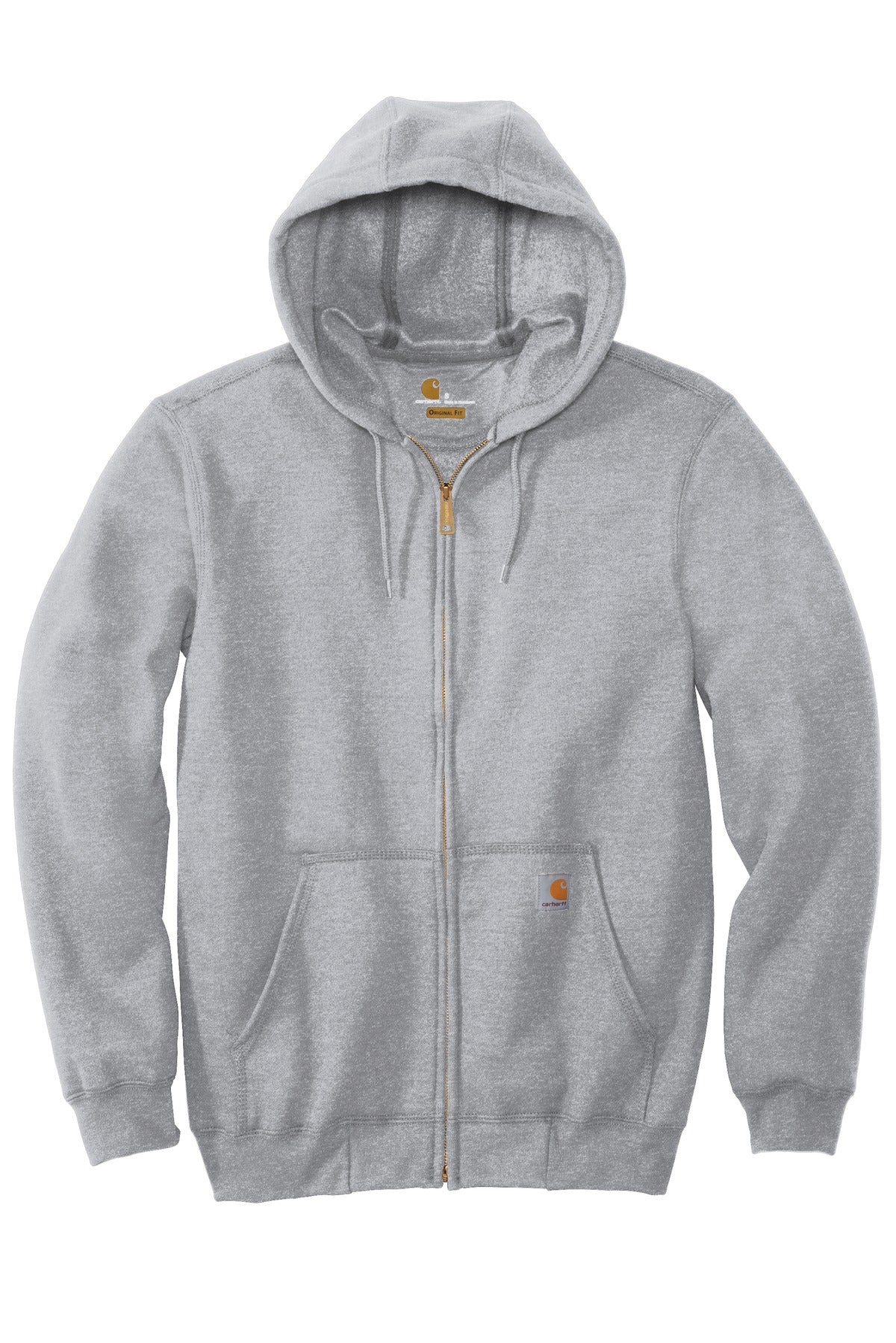 Carhartt Midweight Hooded Zip-Front Sweatshirt. CTK122 (Embroidery)