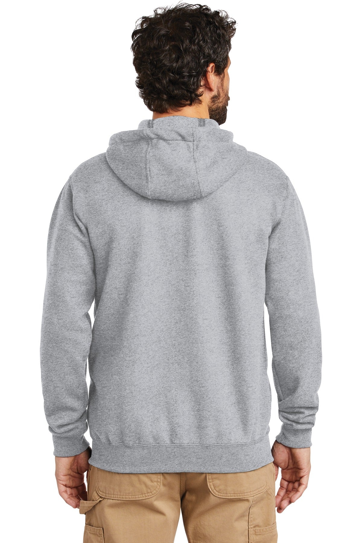 Carhartt Midweight Hooded Zip-Front Sweatshirt. CTK122 (Embroidery)