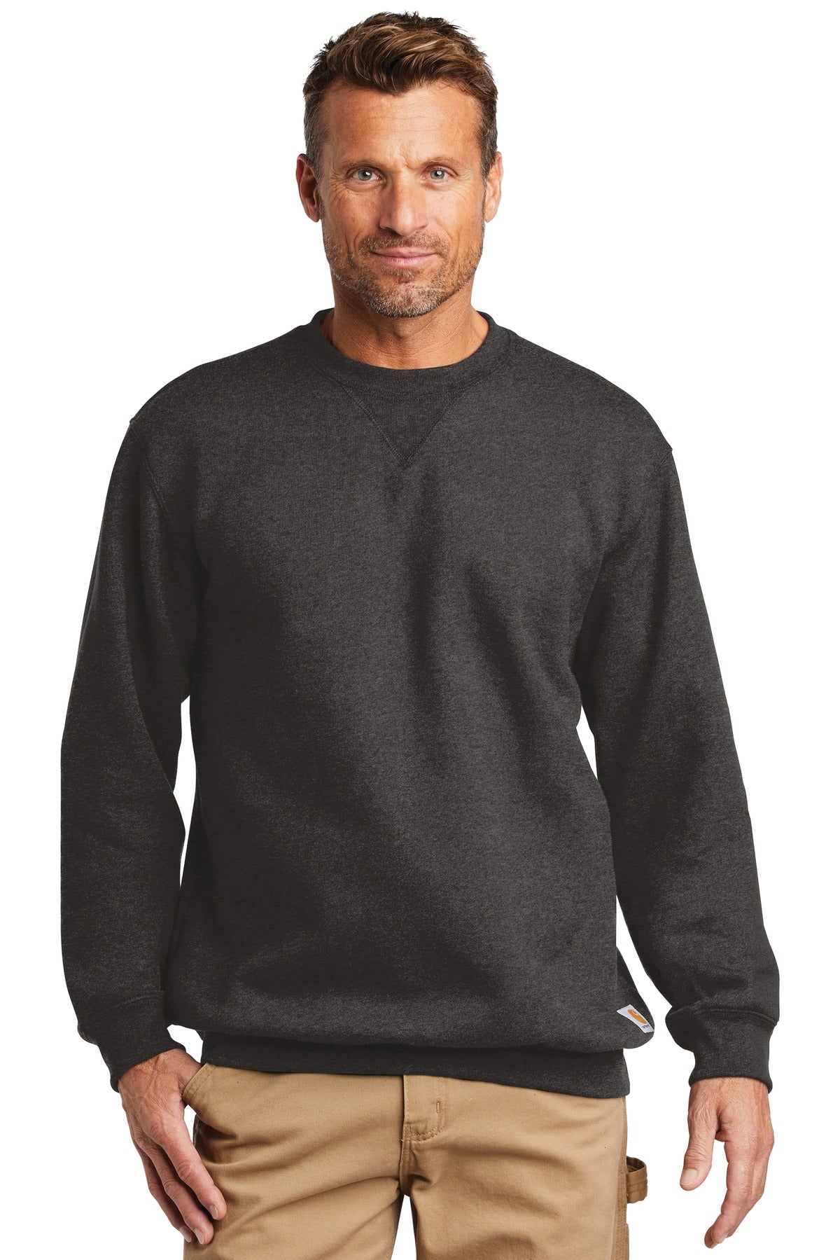Carhartt Midweight Crewneck Sweatshirt. CTK124 (Embroidery)