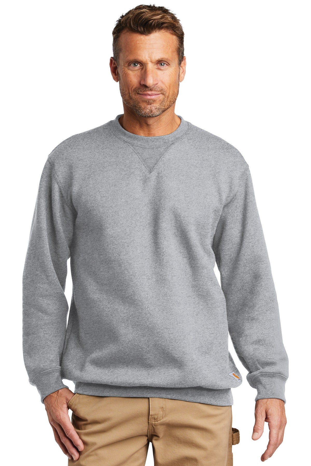 Carhartt Midweight Crewneck Sweatshirt. CTK124 (Embroidery)