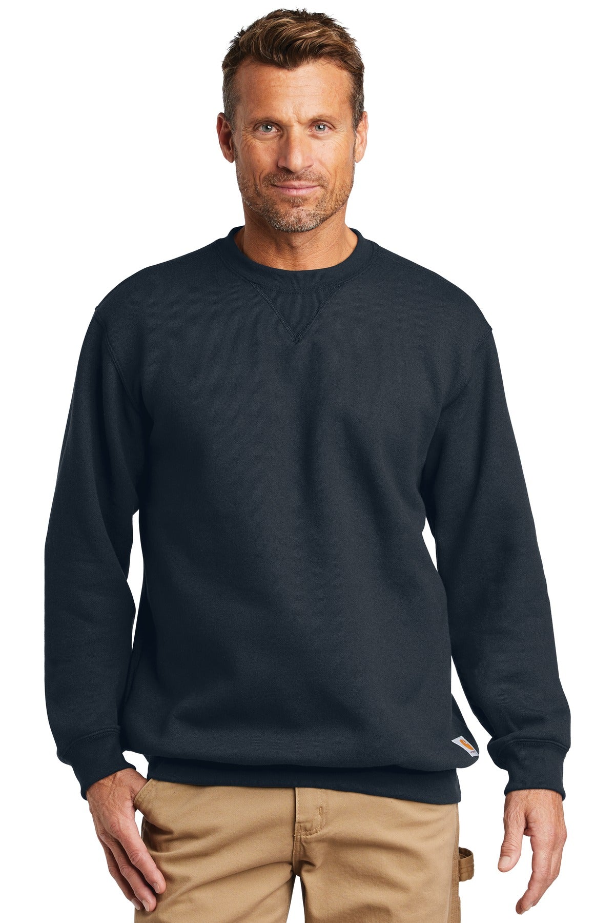 Carhartt Midweight Crewneck Sweatshirt. CTK124 (Embroidery)