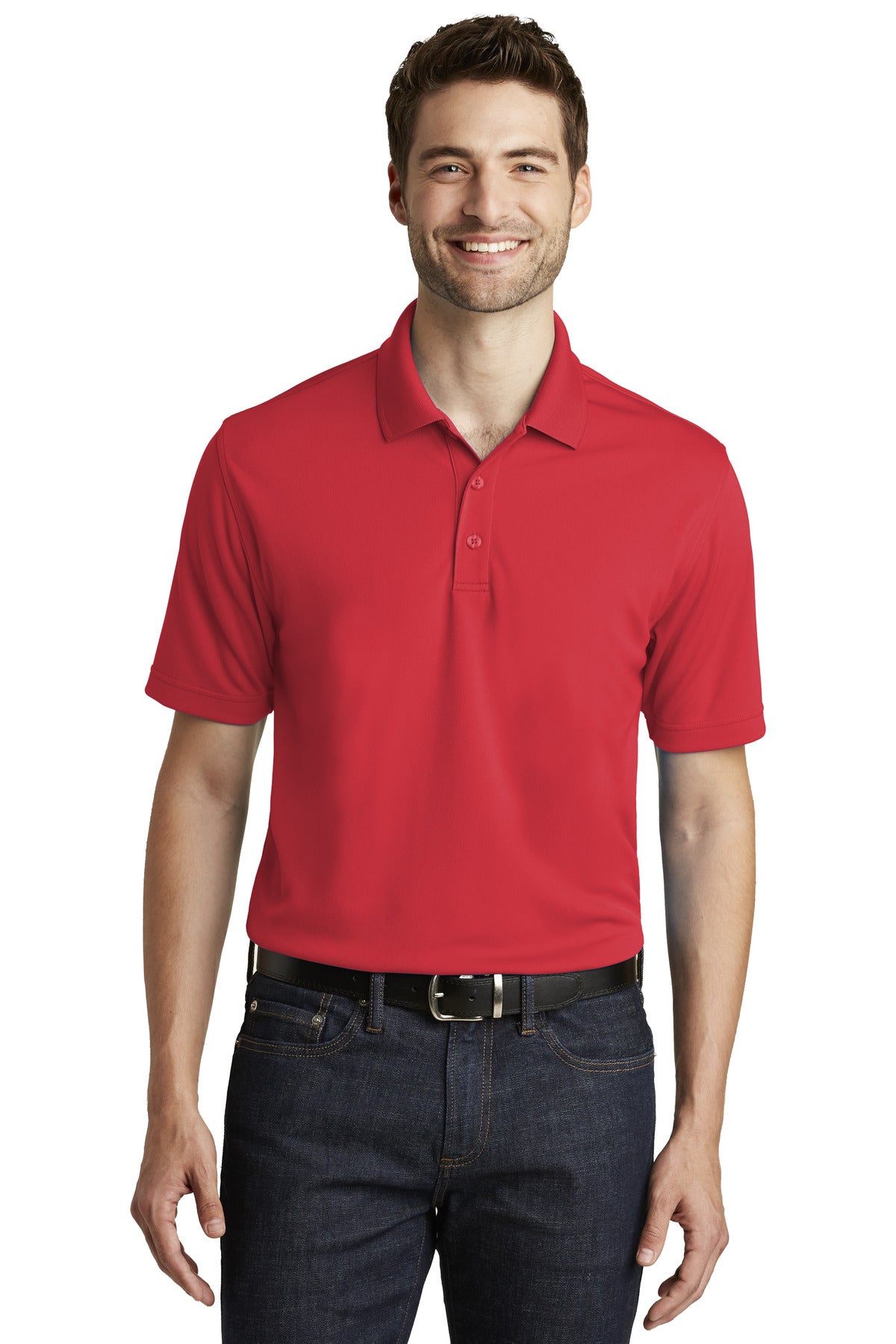 Port Authority Dry Zone UV Micro-Mesh Polo. (Light Colors) K110 (Ink)