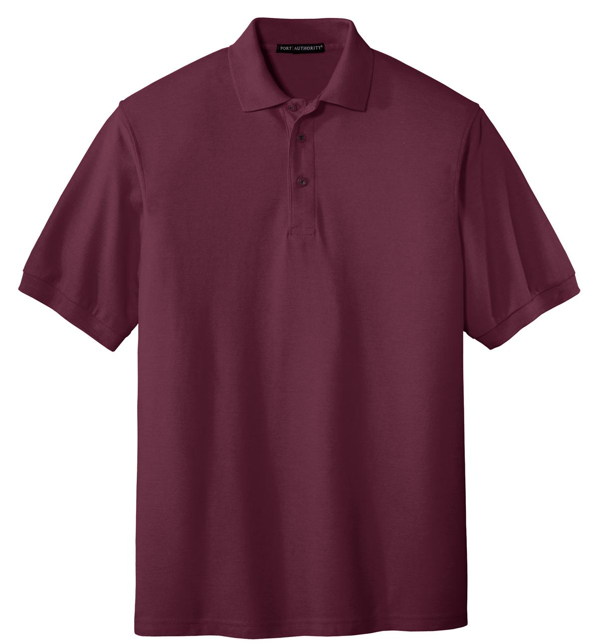 Port Authority® Silk Touch™ Polo (Colors: Black, White Grey, Reds) K500