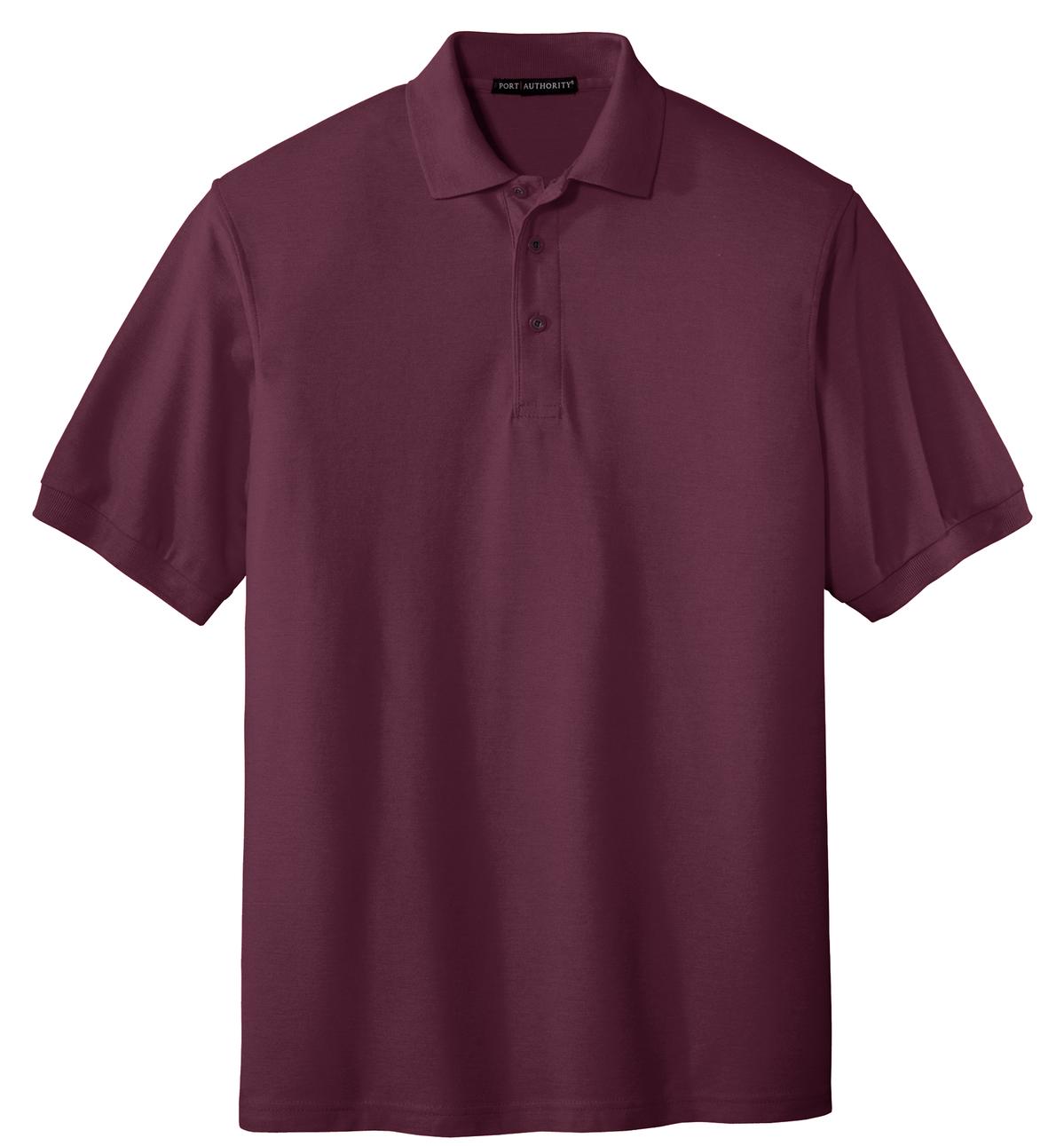 Port Authority® Silk Touch™ Polo (Colors: Black, White Grey, Reds) K500