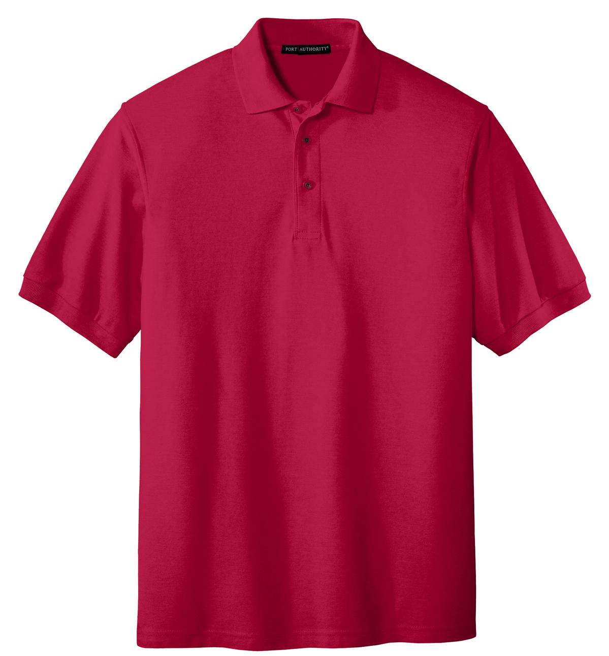 Port Authority® Silk Touch™ Polo (Colors: Black, White Grey, Reds) K500