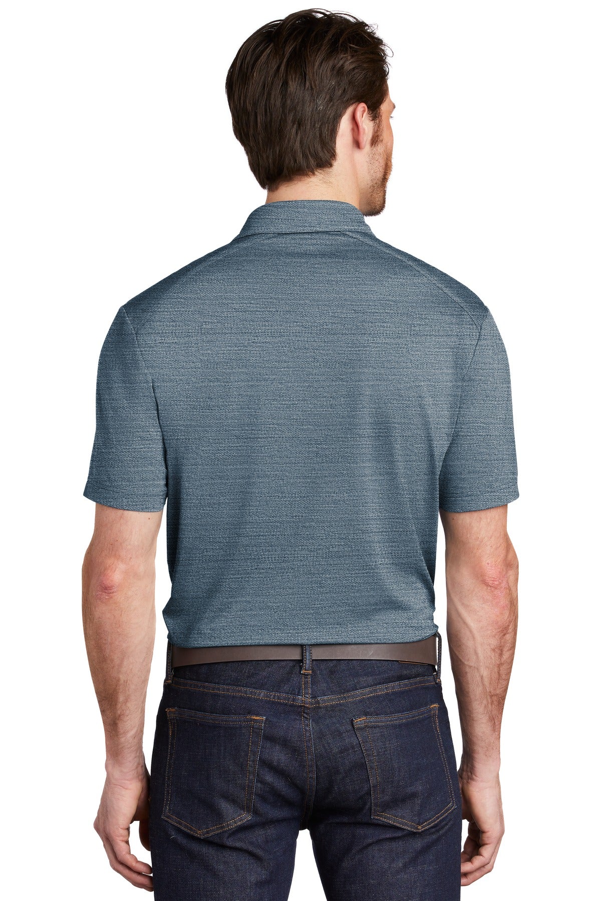 Port Authority Stretch Heather Polo K583 (Ink)