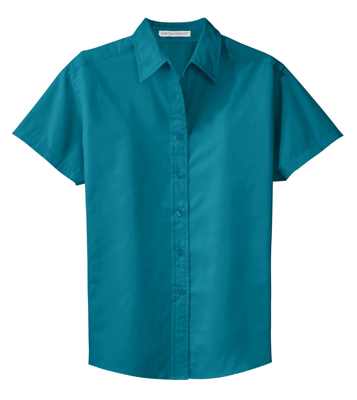Port Authority® Ladies Short Sleeve Easy Care Shirt (Medium Colors) L508