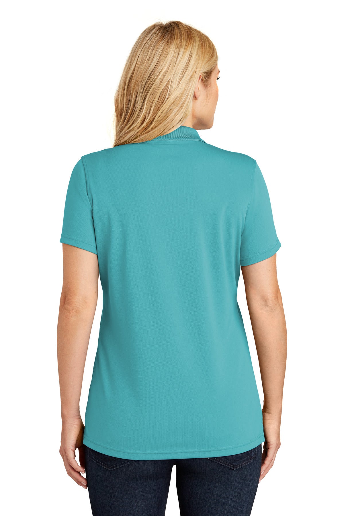 Port Authority Ladies Dry Zone UV Micro-Mesh Polo. (Light Colors) LK110