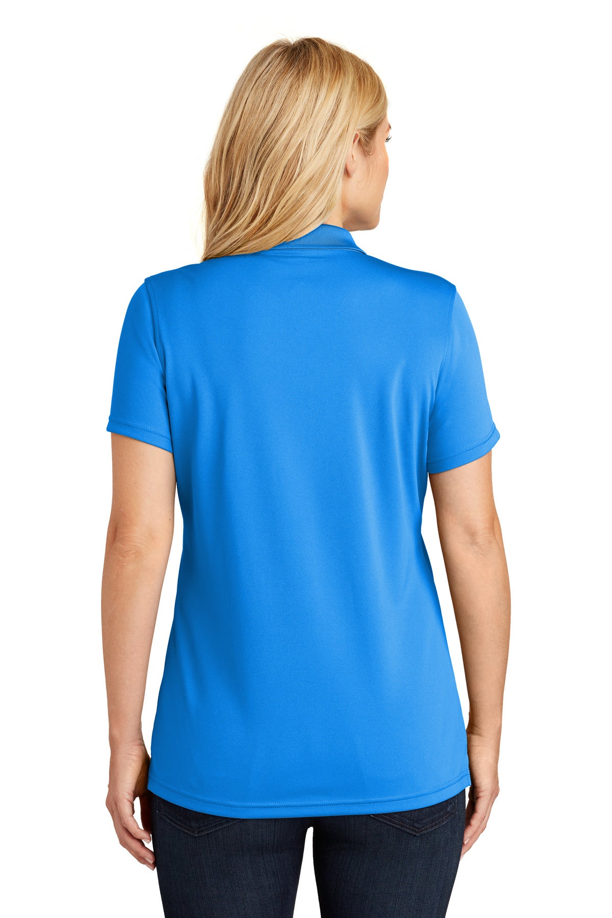 Port Authority Ladies Dry Zone UV Micro-Mesh Polo. (Light Colors) LK110