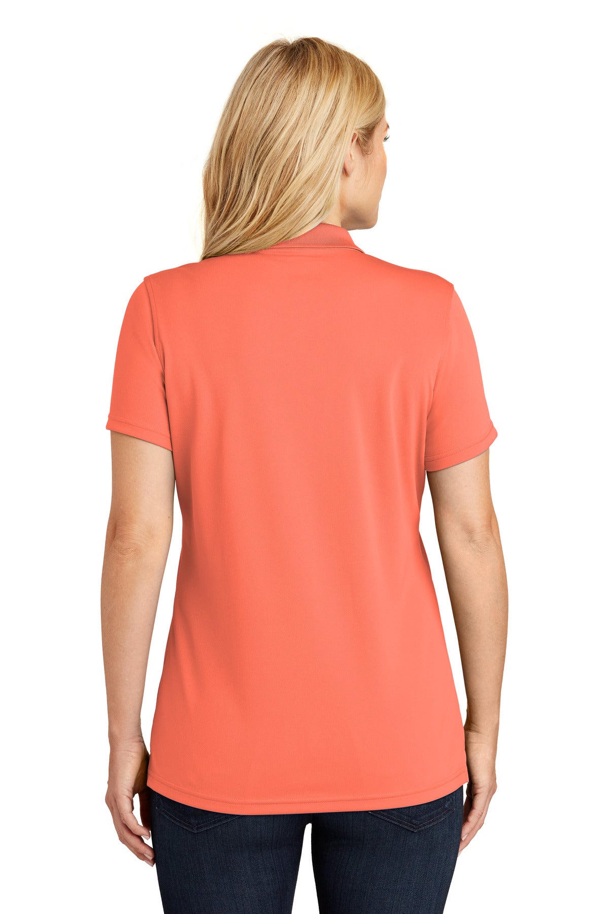 Port Authority Ladies Dry Zone UV Micro-Mesh Polo. (Light Colors) LK110