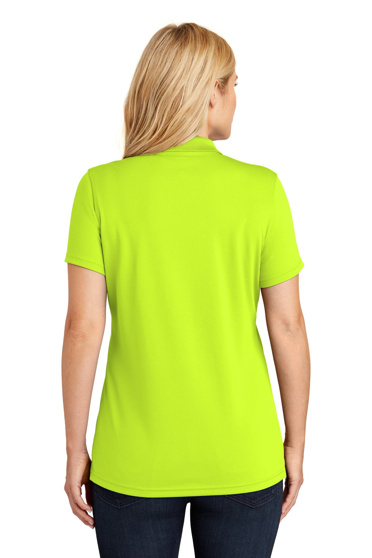 Port Authority Ladies Dry Zone UV Micro-Mesh Polo. (Light Colors) LK110