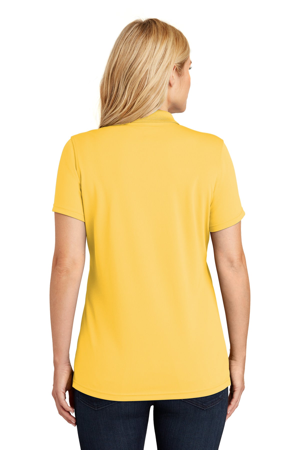 Port Authority Ladies Dry Zone UV Micro-Mesh Polo. (Light Colors) LK110