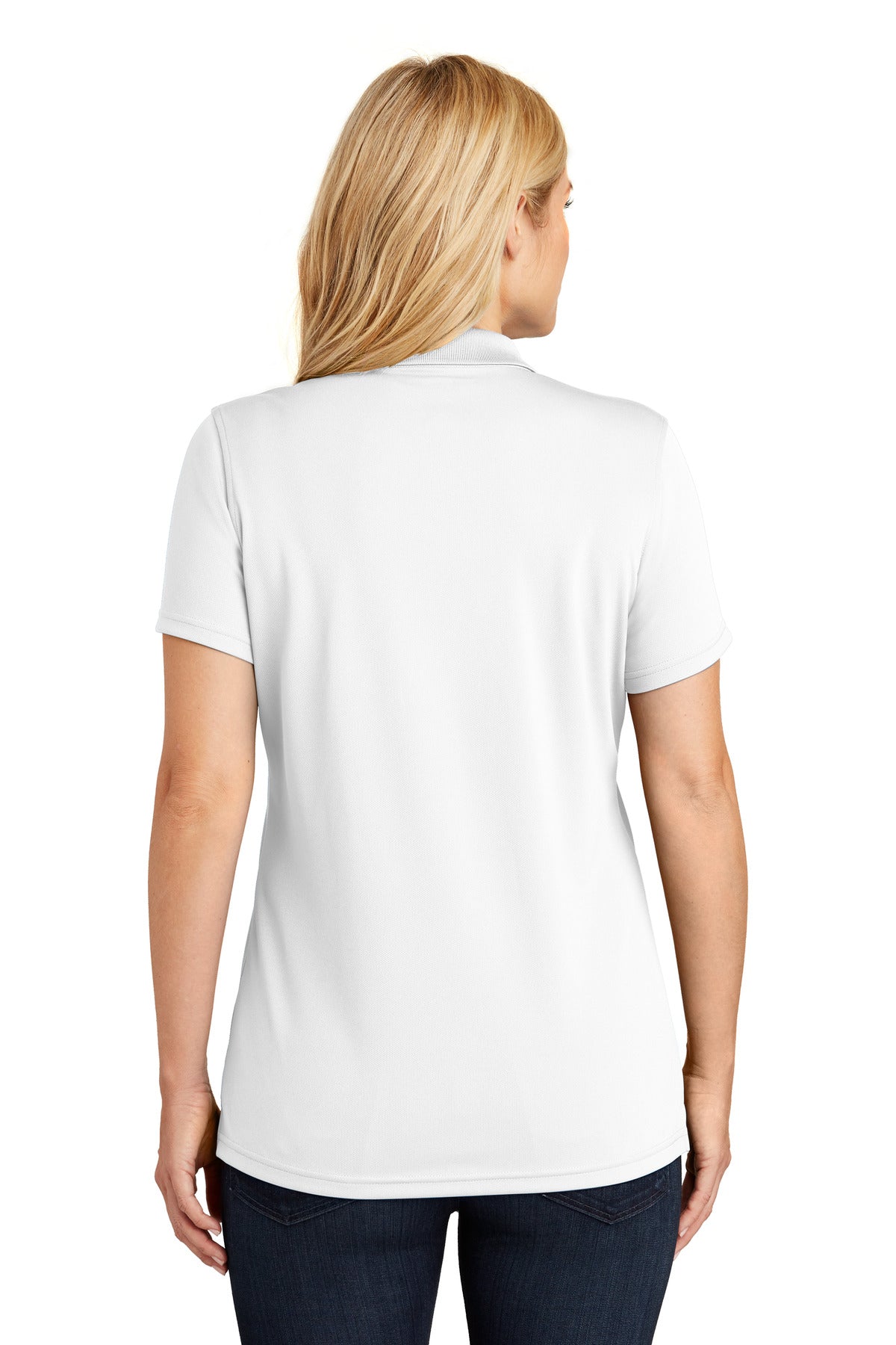 Port Authority Ladies Dry Zone UV Micro-Mesh Polo. (Light Colors) LK110