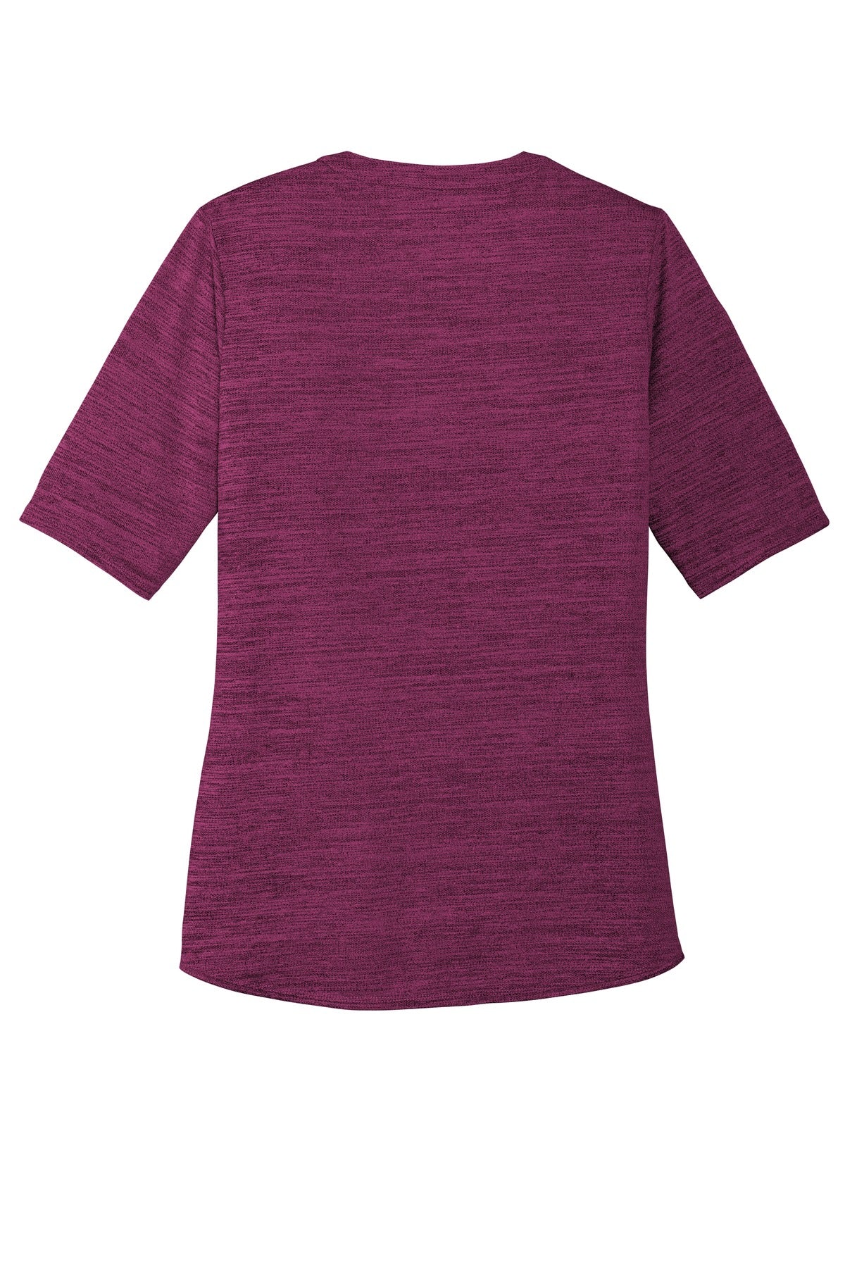 Port Authority Ladies Stretch Heather Open Neck Top LK583 (Embroidery)