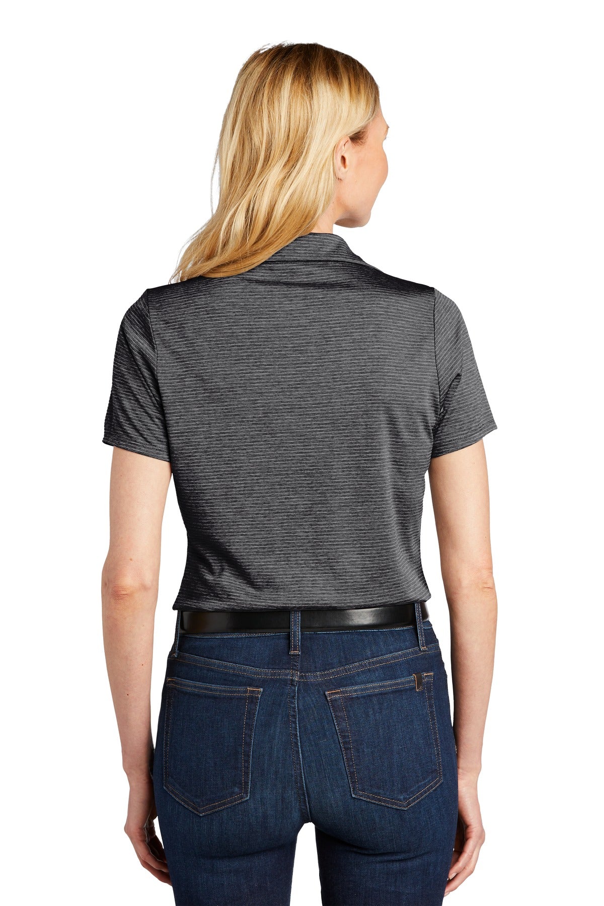 Port Authority Ladies Shadow Stripe Polo. LK585
