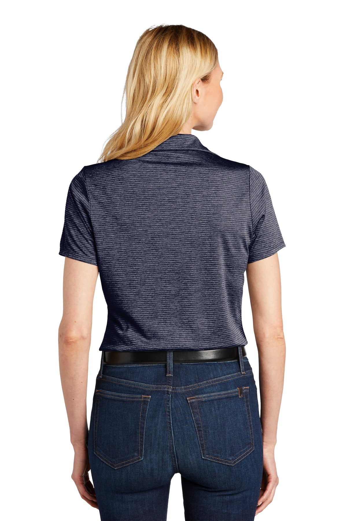 Port Authority Ladies Shadow Stripe Polo. LK585