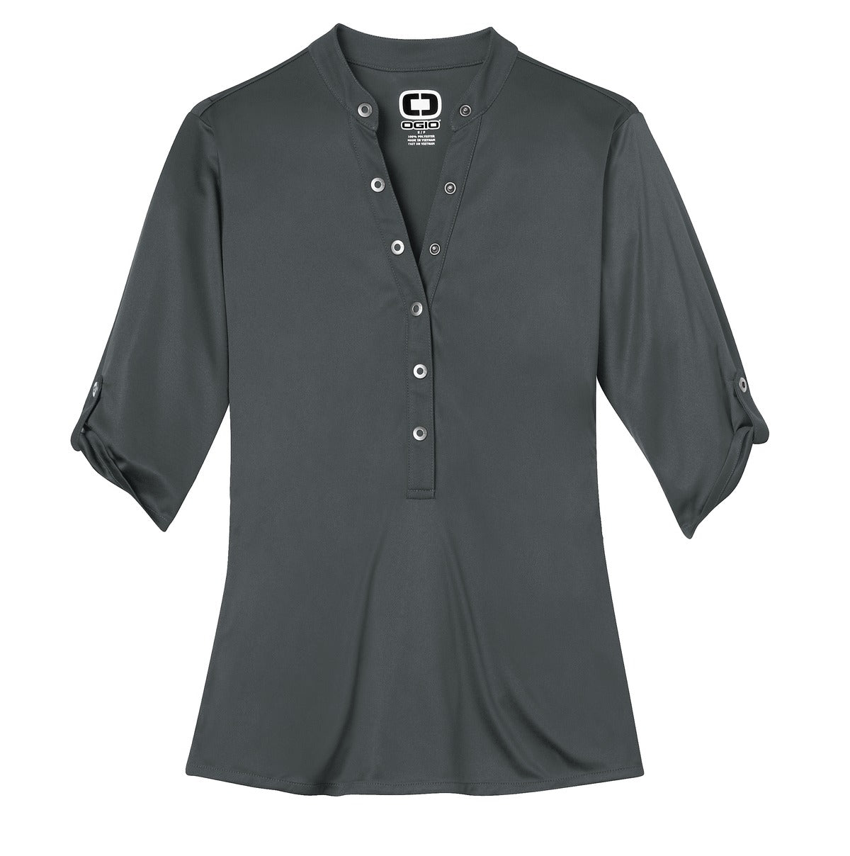 OGIO - Crush Henley. LOG111 (Embroidery)