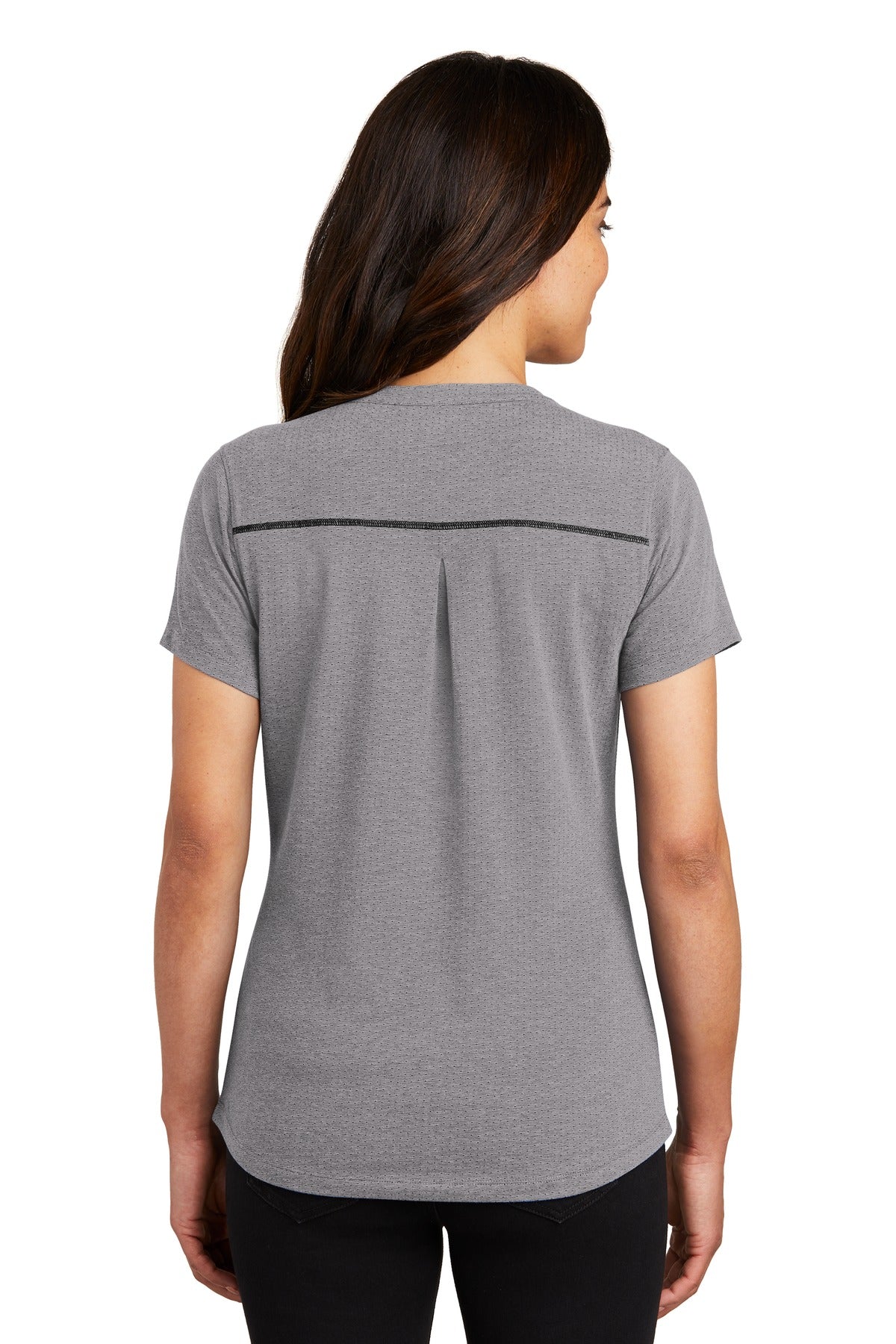 OGIO Ladies Tread Henley. LOG136 (Embroidery)