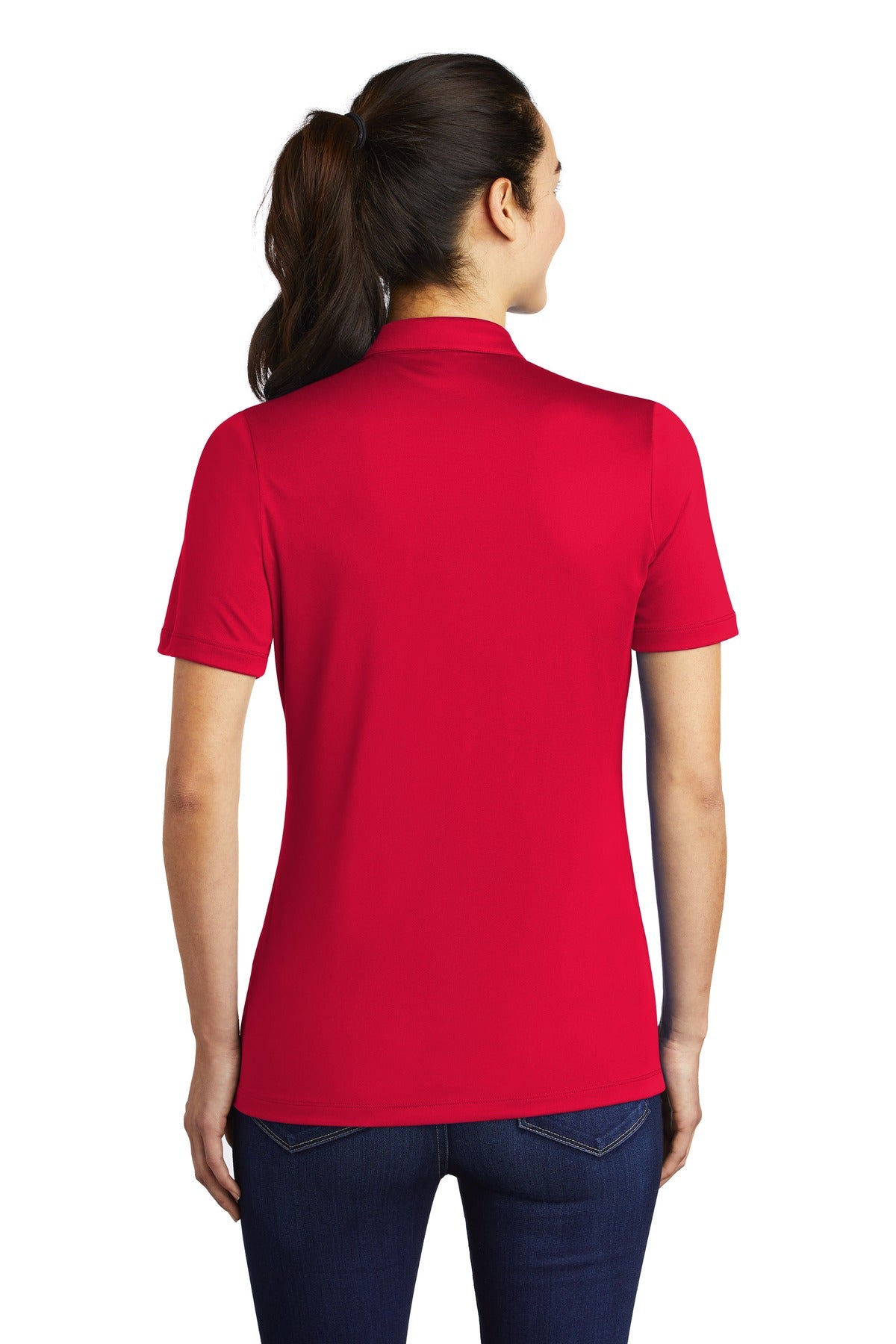 Sport-Tek Ladies Posi-UV Pro Polo. LST520 (Embroidery)