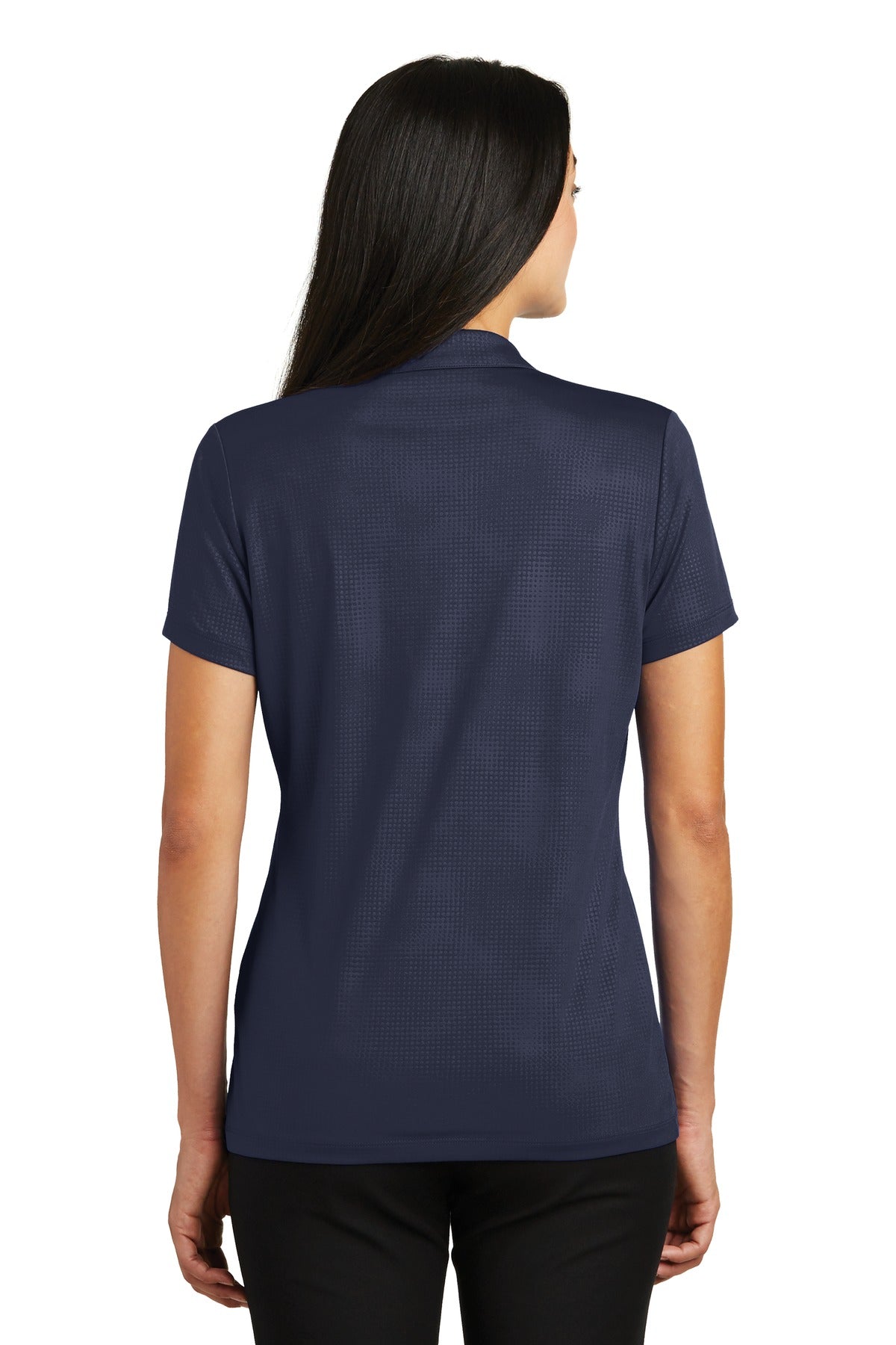 Sport-Tek Ladies Embossed PosiCharge Tough Polo. LST630 (Embroidery)