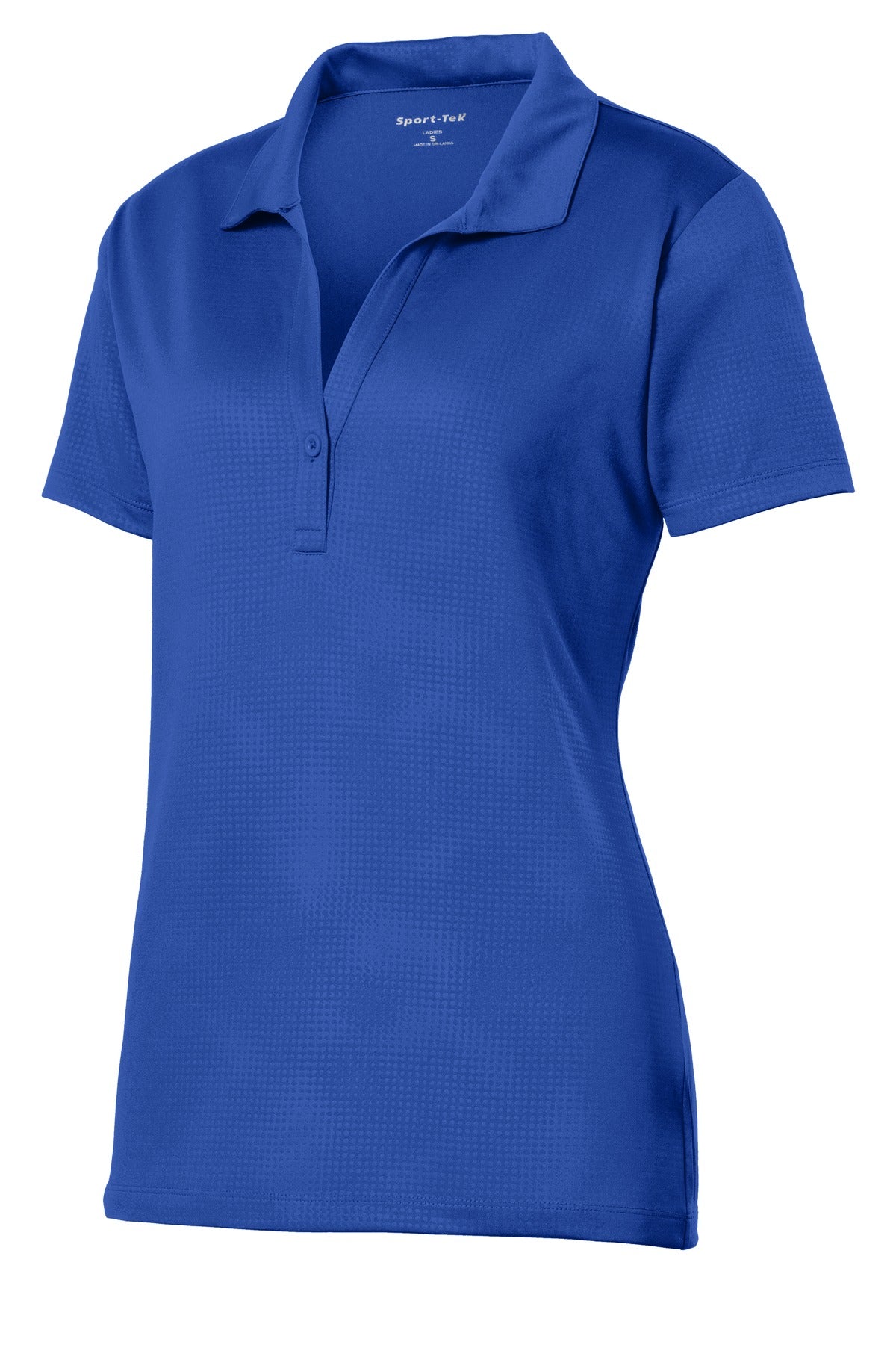 Sport-Tek Ladies Embossed PosiCharge Tough Polo. LST630 (Embroidery)