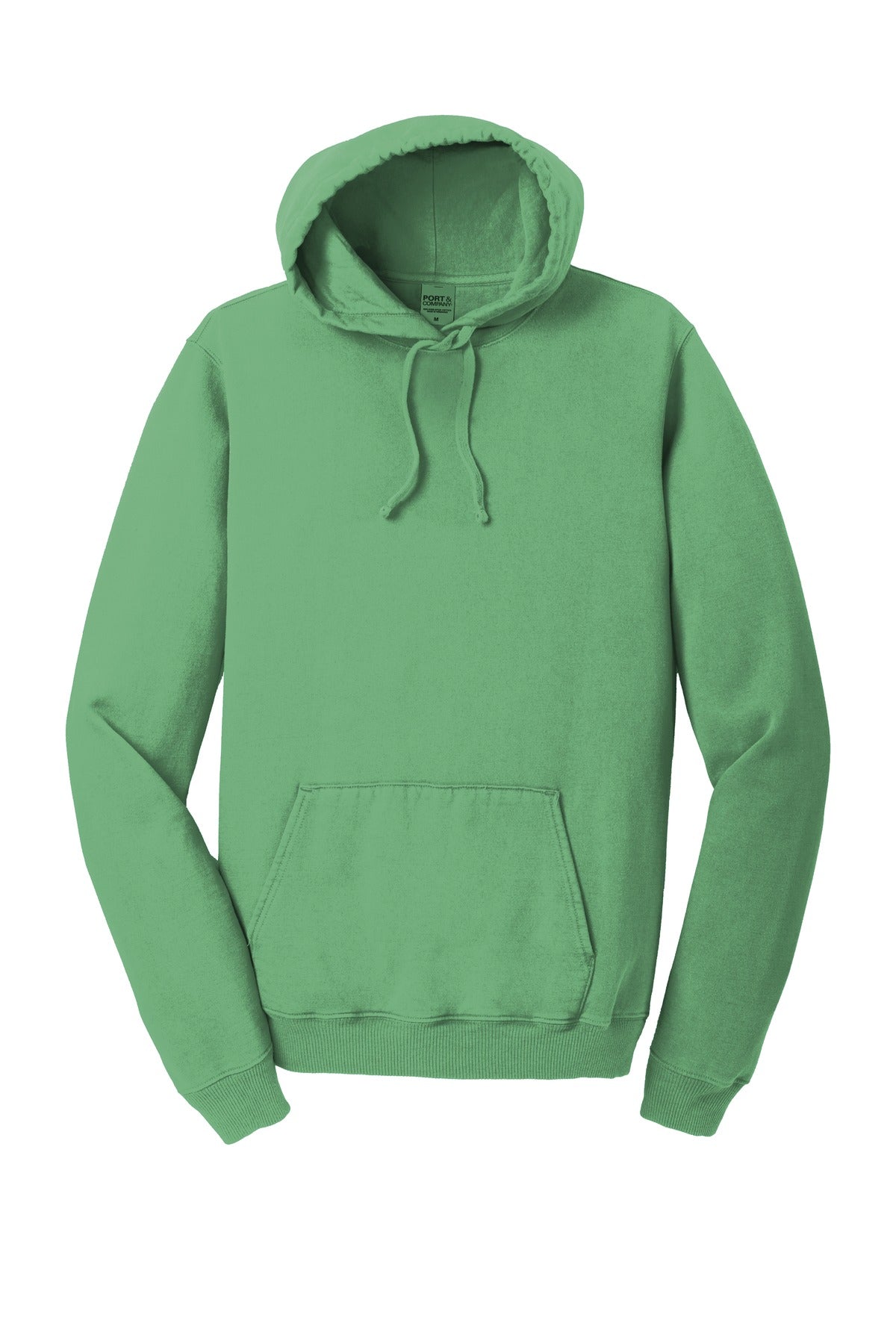 Port & Company Beach Wash Garment-Dyed Pullover Hooded Sweatshirt. PC098H (Embroidery)