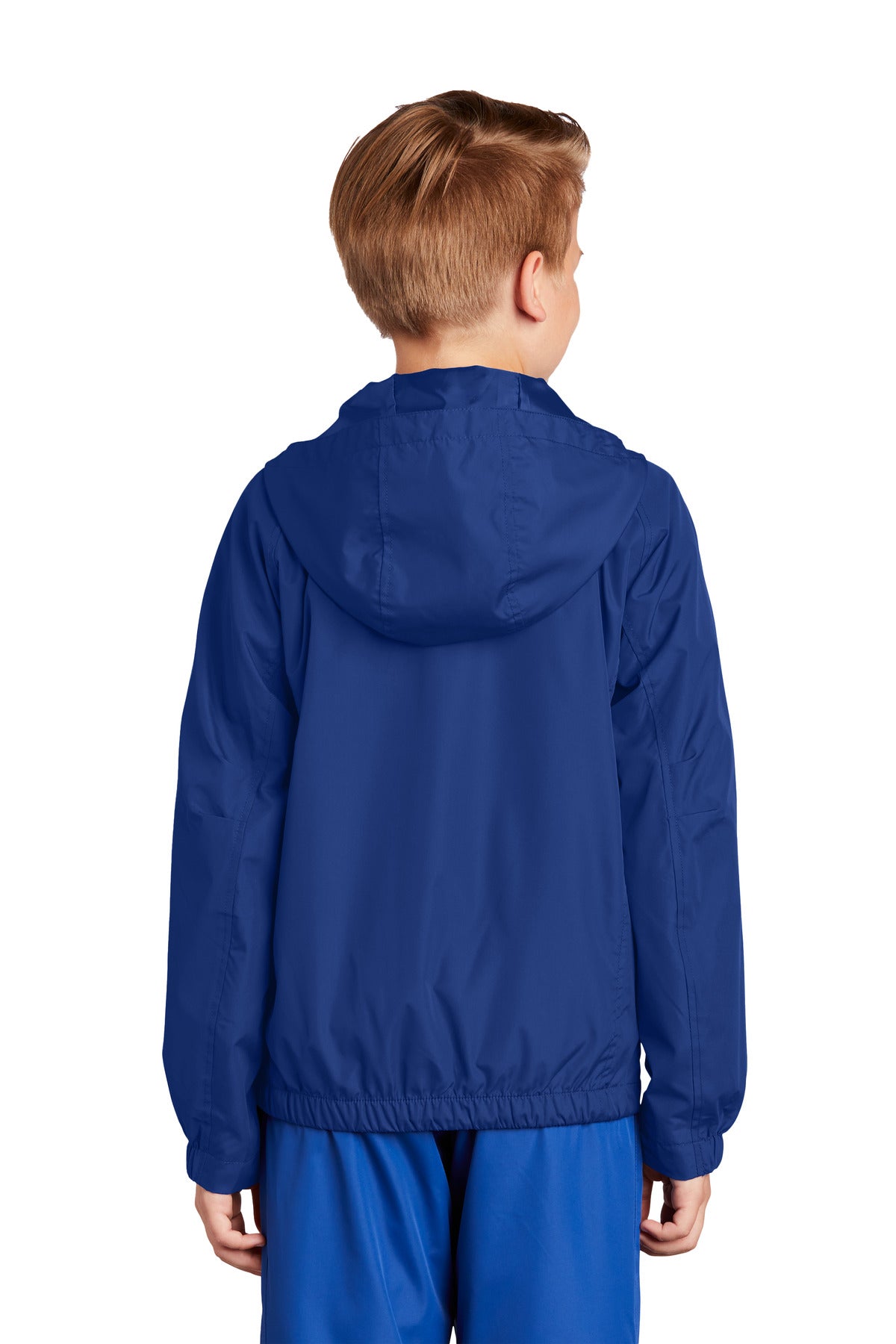 Sport-Tek Youth Hooded Raglan Jacket. YST73