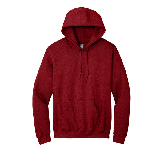 Gildan® - Heavy Blend™ Hooded Sweatshirt (Color: Red, Pink) 18500 (Ink)