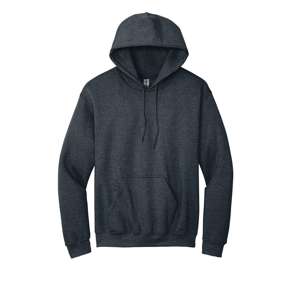 Gildan® - Heavy Blend™ Hooded Sweatshirt (Color: Black, Grey, Brown, White) 18500