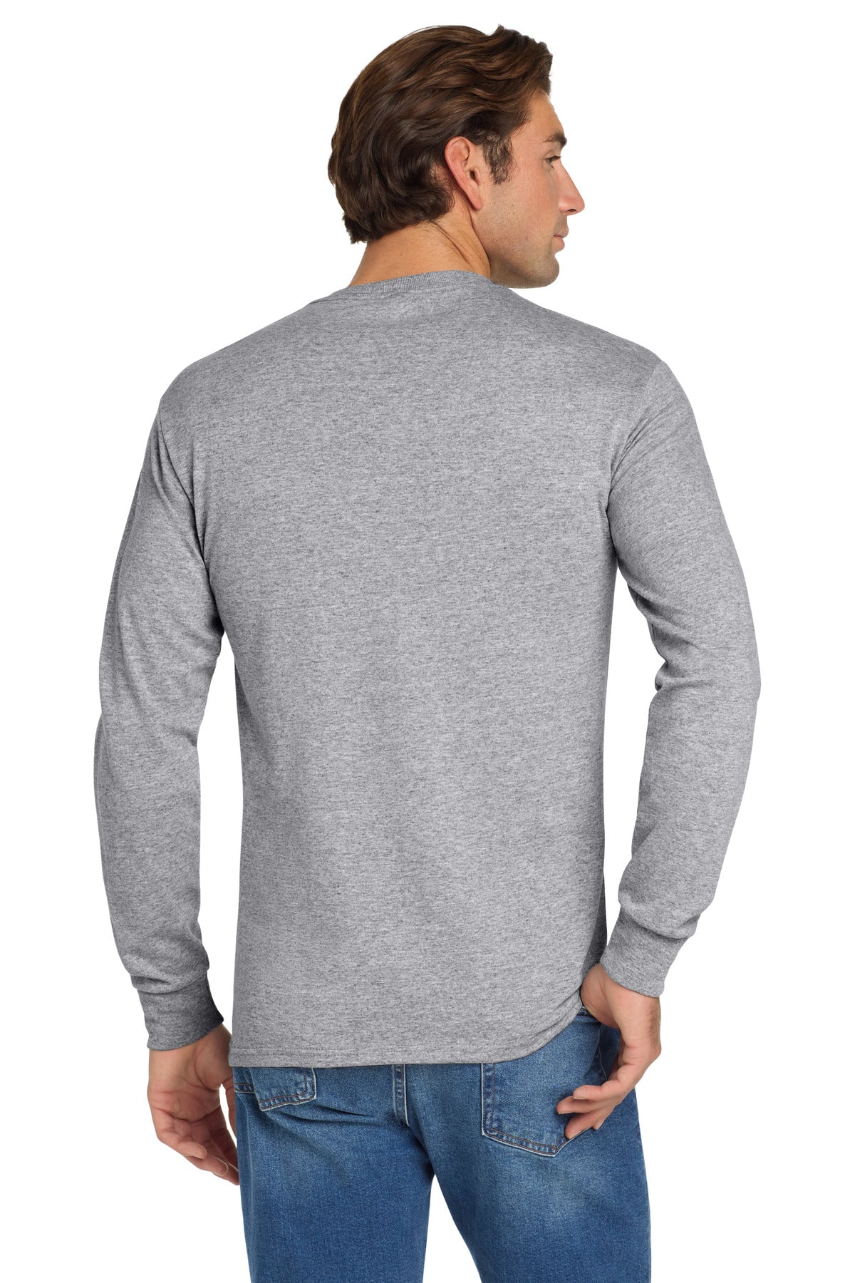 Jerzees - Dri-Power 50/50 Cotton/Poly Long Sleeve T-Shirt.  29LS