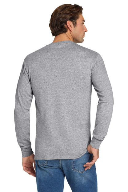 Jerzees - Dri-Power 50/50 Cotton/Poly Long Sleeve T-Shirt.  29LS