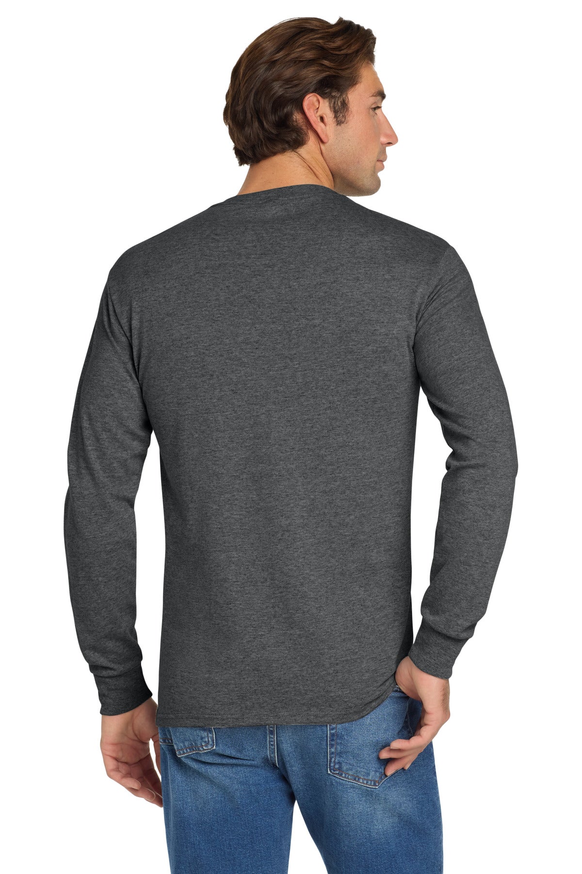 Jerzees - Dri-Power 50/50 Cotton/Poly Long Sleeve T-Shirt.  29LS